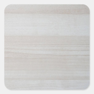 Houten Lege Sjabloon Trendy Elegant Design Natuur Vierkante Sticker
