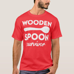 Houten lepel overlevende 11 t-shirt