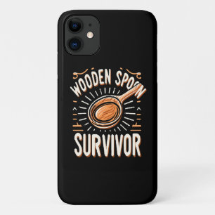 Houten lepel Survivor iPhone 11 Hoesje