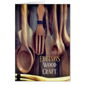 Houten lepels display (Voorkant)