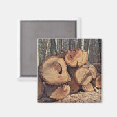 houten magneet (Voorkant / Achterkant)