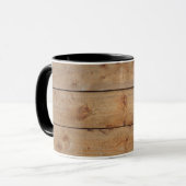 Houten Mok (Voorkant links)