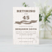 Houten ontwerp kaart (Staand voorkant)