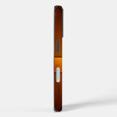 Houten paneel met gouden accent Case-Mate iPhone case (Achterkant / Rechts)