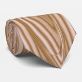 Houten Patroon Mannen Stropdas (Opgerold)