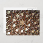 houten plaat briefkaart (Voorkant / Achterkant)