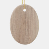 Houten Plank Bord Uitzicht Vervuild Tekst Sjabloon Keramisch Ornament (Achterkant)