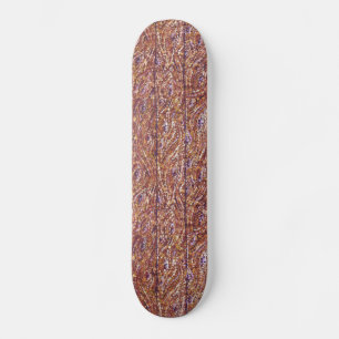 Houten planken Pointillism Skateboard