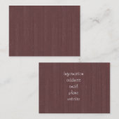 Houten schuur achtergrond Afbeelding Visitekaartje (Voorkant / Achterkant)