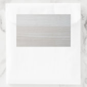 Houten sjabloon Elegante ontwerp Natuur Trendy Rechthoekige Sticker (Tas)