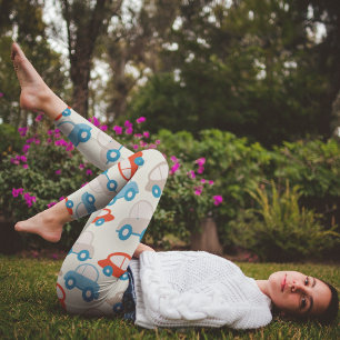 Houten speelgoed auto stijl leggings