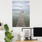 houten steiger poster (Thuiskantoor)