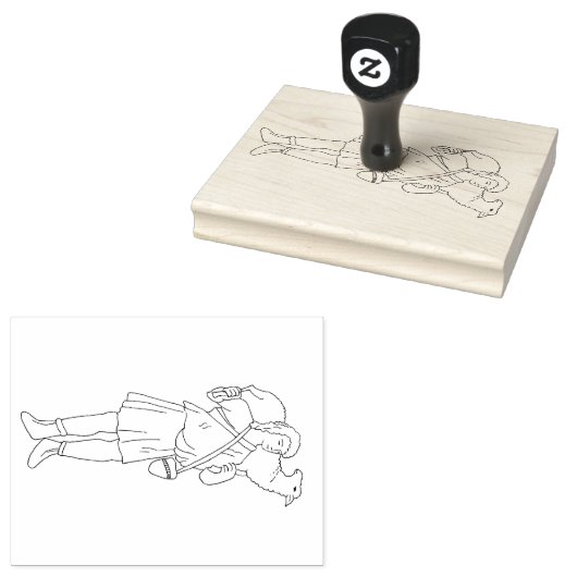 Houten stempel - Goede Herder (Gestempeld)