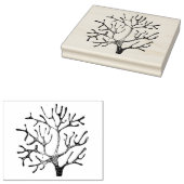 Houten stempel - Koraal (Gestempeld)