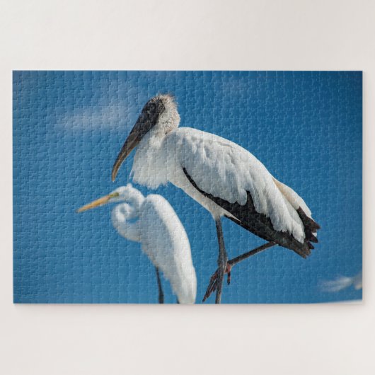 Houten Stork Legpuzzel (Horizontaal)