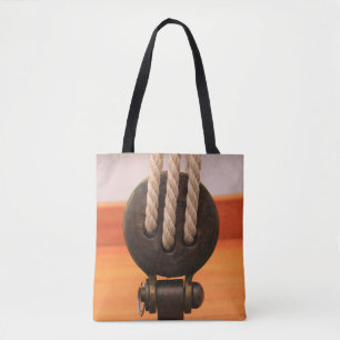 Houten Tas voor bootblok — Schouder