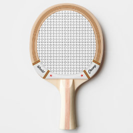  houten tennisracket tafeltennisbatje