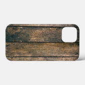 Houten textuur Case-Mate iPhone case (Achterkant (horizontaal))
