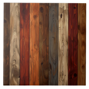 Houten textuur keramische Tegel Tegeltje