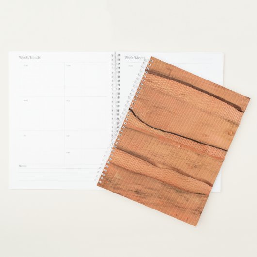 Houten textuur planner (Display)