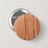 Houten textuur ronde button 5,7 cm (Voorkant /achterkant)