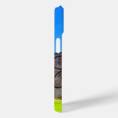 Houten totem lachen gezicht tanden foto vet grappi Case-Mate iPhone case (Achterkant / Rechts)