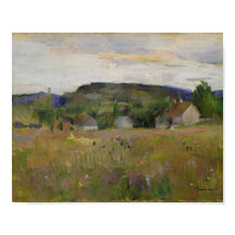 Houten Village Natuur Wall Art Print