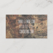 houten visitekaartje (Achterkant)