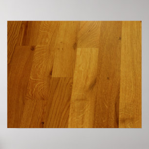 Houten vloer poster