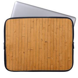 Houten vloerplaten laptop sleeve