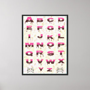 Houten wandtapijt canvas afdruk
