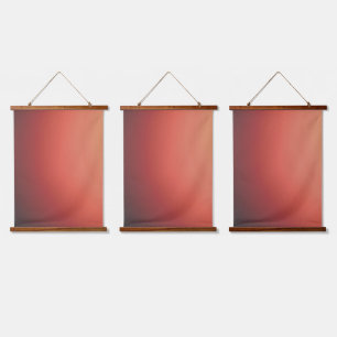 Houten wandtapijt in tapestry-stijl en -ontwerp hangend wandkleed