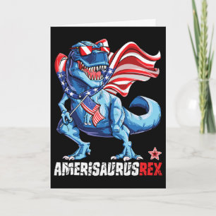 Houten Wilson Amerikaanse vlag 4 juli Kaart