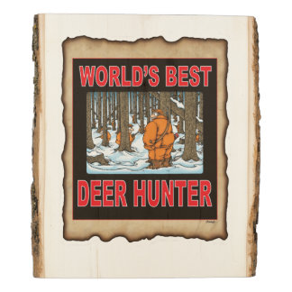 HOUTEN ZIJNDE MET HUMOROUS HUNTING ILLUSTRATIE