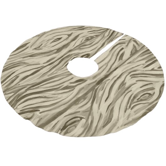 Houtengraan Board Franse eikenhouweel Kerstboom Rok (Gekanteld)