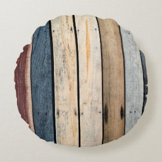 Houtextextuur achtergrond, textuur, hout, ruggr rond kussen