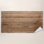 Houtextuur Strandlaken (Voorkant)