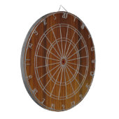 houtfineer dartbord (Voorkant Links)
