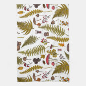 Houtflora en fauna 2 theedoek (Verticaal)