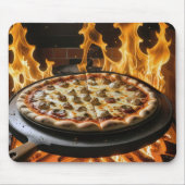 houtgestookte pizza muismat (Voorkant)