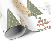 Houtgnomes voor het verpakken van papier (Rol Hoek)