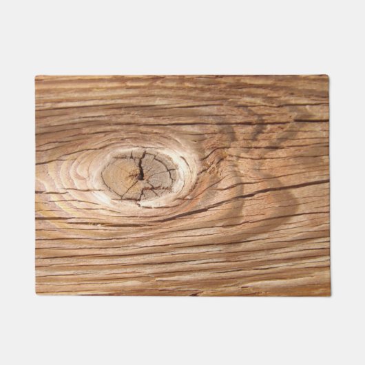 Houtgraan Knothole Doormat Deurmat (Voorkant)
