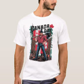 Houthakkersdag in Canada T-shirt (Voorkant)