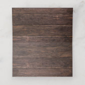 Houtkant, String Lights, Blush & Peach Floral (Binnenkant ongevouwen)