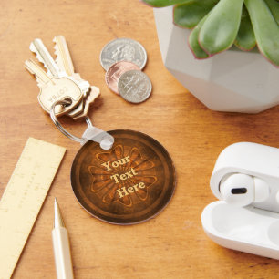 Houtkarving Sleutelhanger