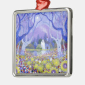 Houtkatoen 2013 metalen ornament (Links)