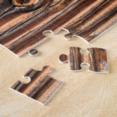 Houtkorrelpatroon Legpuzzel (Zijkant)