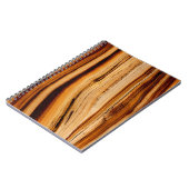 Houtkorrelpatroon Notitieboek (Linkerzijde)