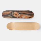 Houtkorrelpatroon Skateboard (Horizontaal)