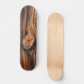 Houtkorrelpatroon Skateboard (Voorkant)
